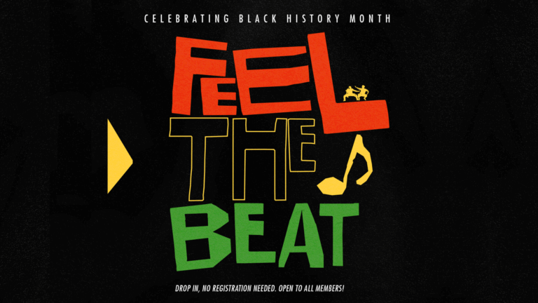 Feel The Beat Dance Class celebrating black history month